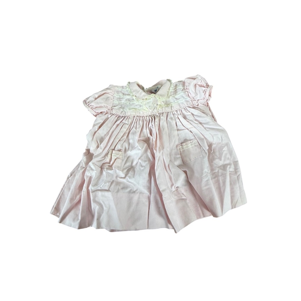 Vintage Nannette pink girls‎ dress